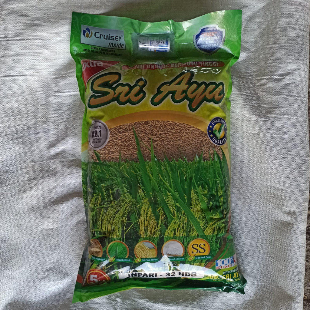 Jual Benih Padi Unggul Inpari 32 SRI AYU 5KG Shopee Indonesia