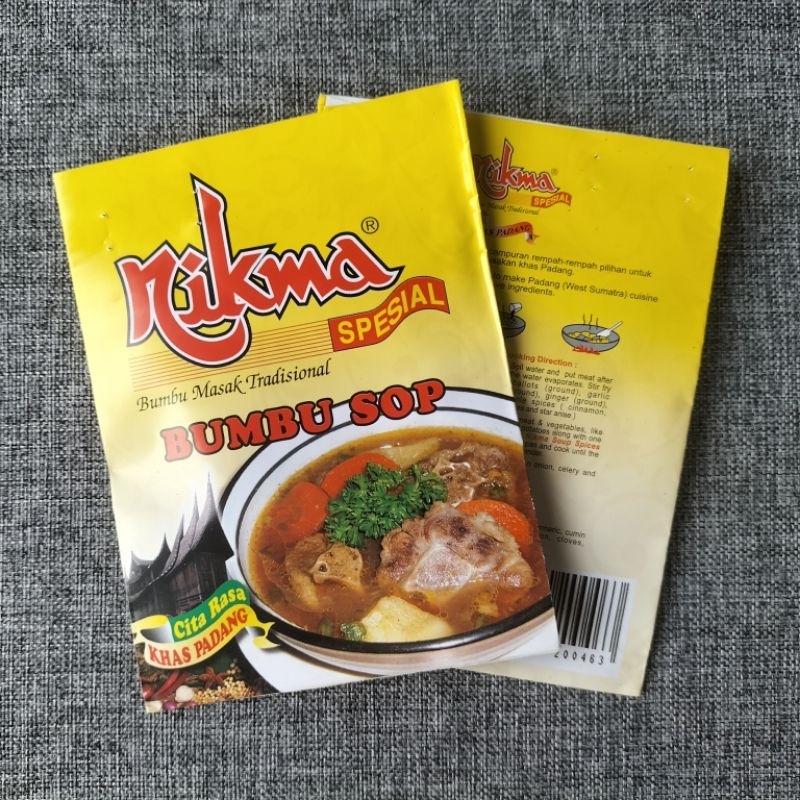 Jual BUMBU SOP Bumbu Masak Tradisional NIKMA Spesial 10gr Cita Rasa