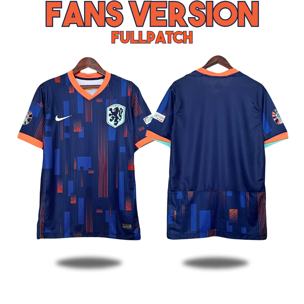 Jual Fans Jersey Belanda Euro Home Away Baju Sepak Bola Timnas