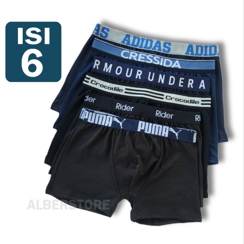 Jual Celana Dalam Pria Dewasa Boxer Isi Pcs Shopee Indonesia