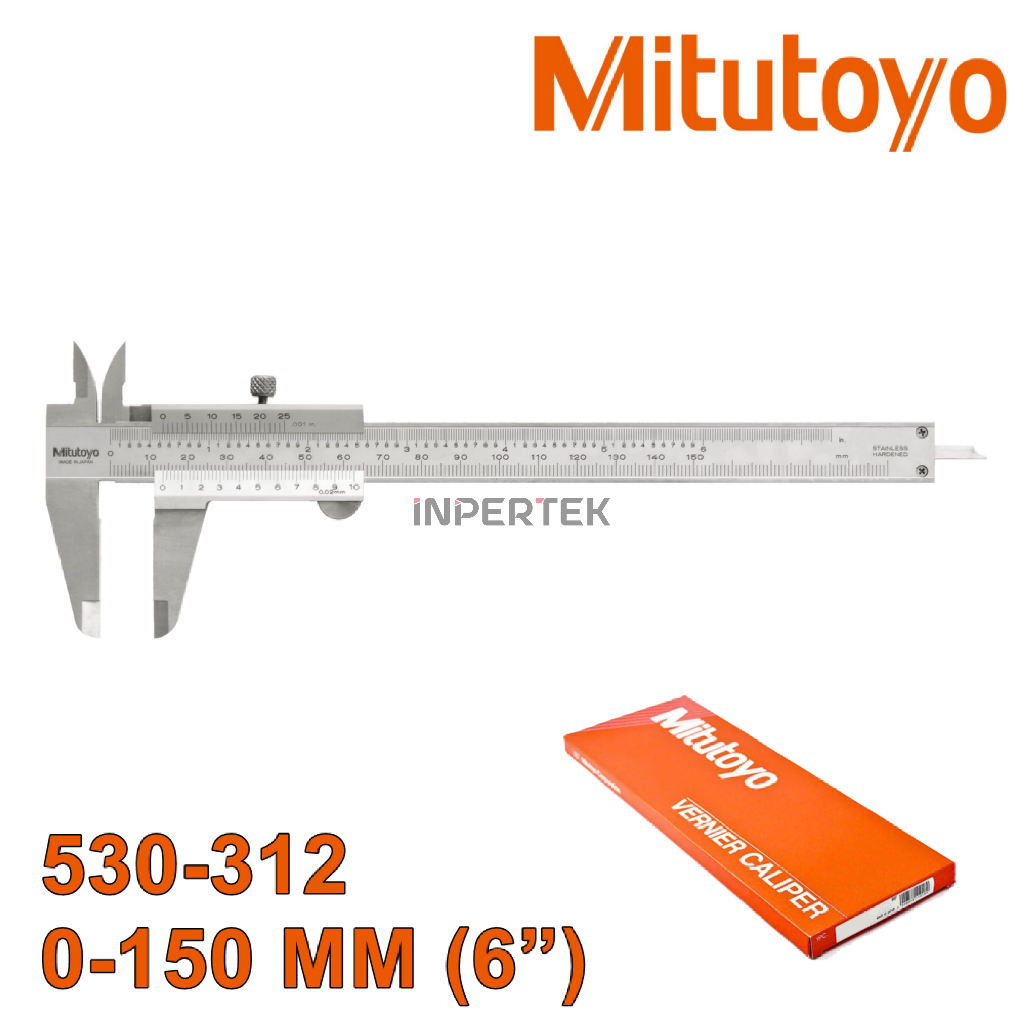 Jual Vernier Manual Caliper Mm Mitutoyo Sigmat Inch