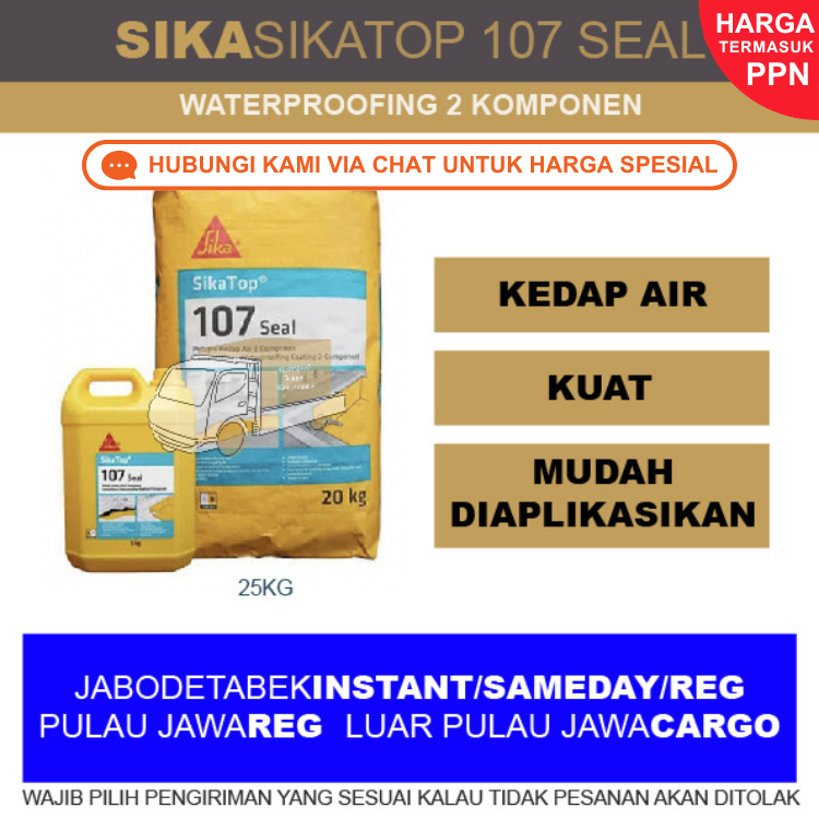 Jual SIKA TOP SIKATOP SEAL 107 SET A B WATERPROOFING 2 KOMPONEN