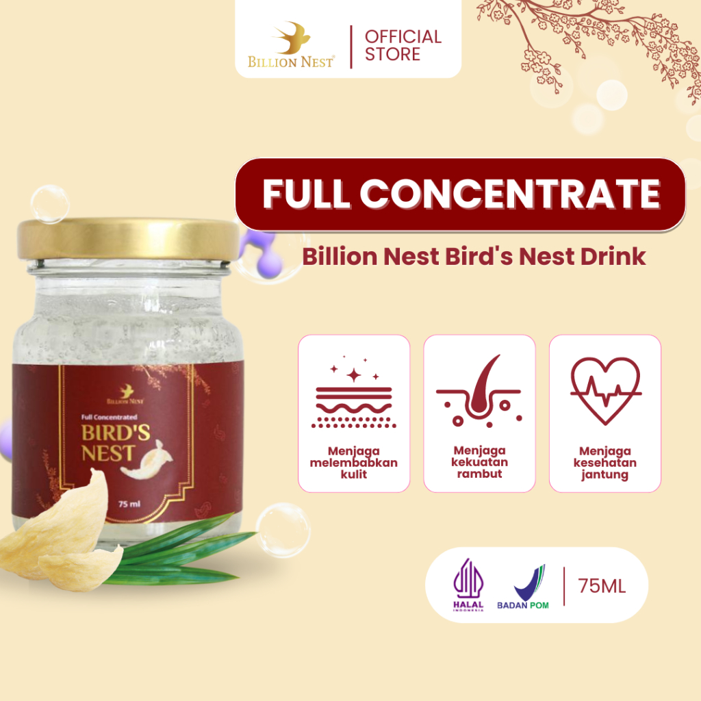 Jual Billion Nest Bird S Nest FULL Concentrate Minuman Sarang Burung