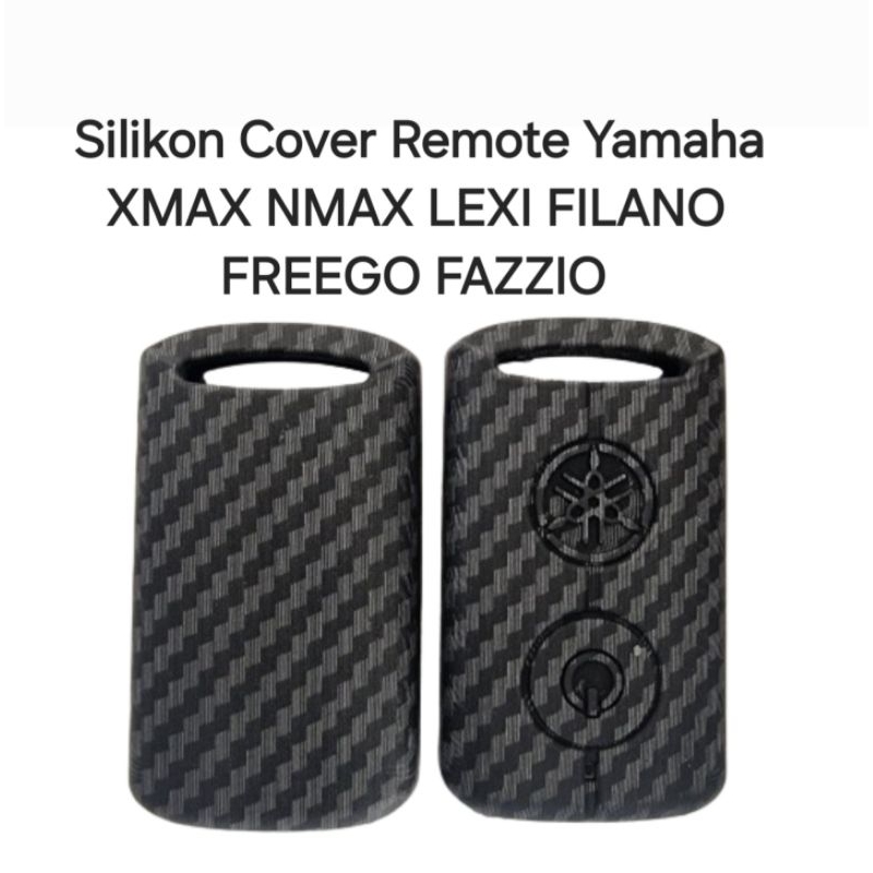 Jual Silikon Cover Remote Carbon Yamaha Xmax Nmax Filano Fazzio Lexi