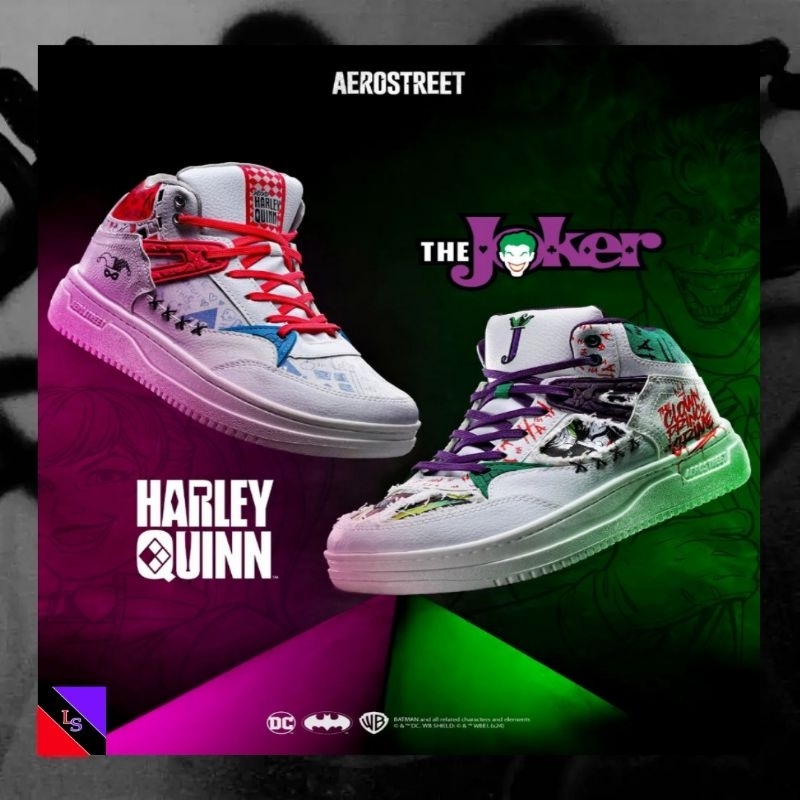 Jual Original Aerostreet The Joker And Harley Quinn All Size