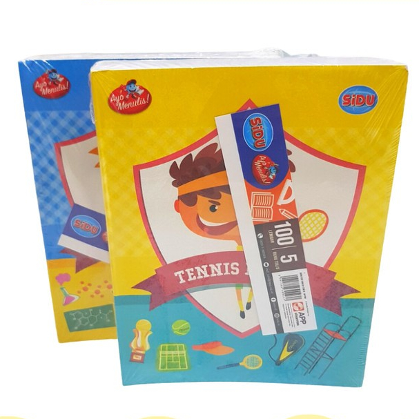 Jual Buku Tulis SIDU Isi 100 Lembar 1 Pack Isi 5 Buku Shopee Indonesia