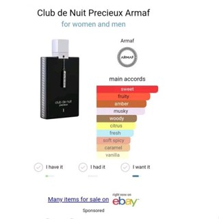 Jual Armaf Club De Nuit Precieux Extrait De Parfum Ml Shopee Indonesia