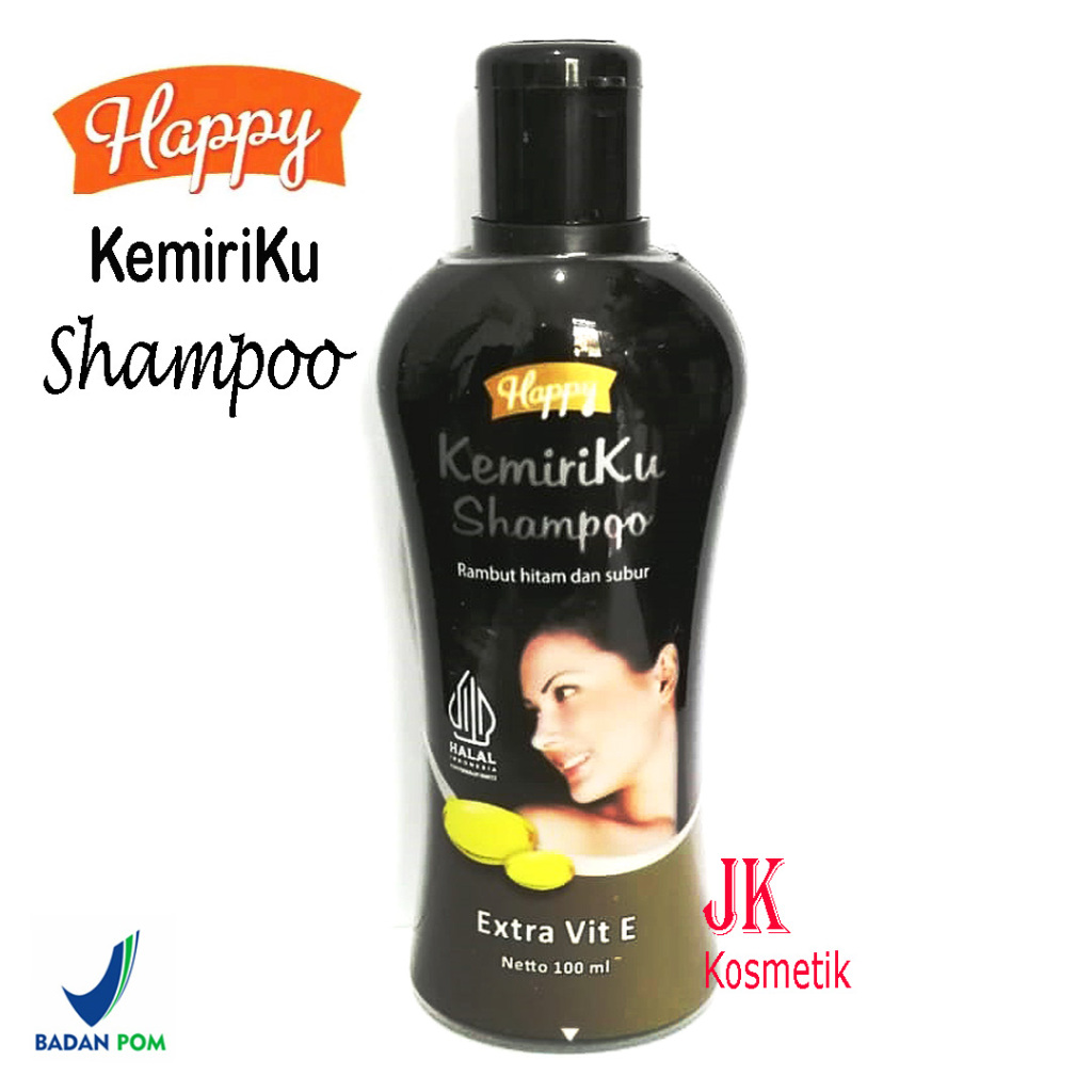 Jual Happy Kemiriku Shampo Kemiri Ml Sampo Rambut Hitam Shopee