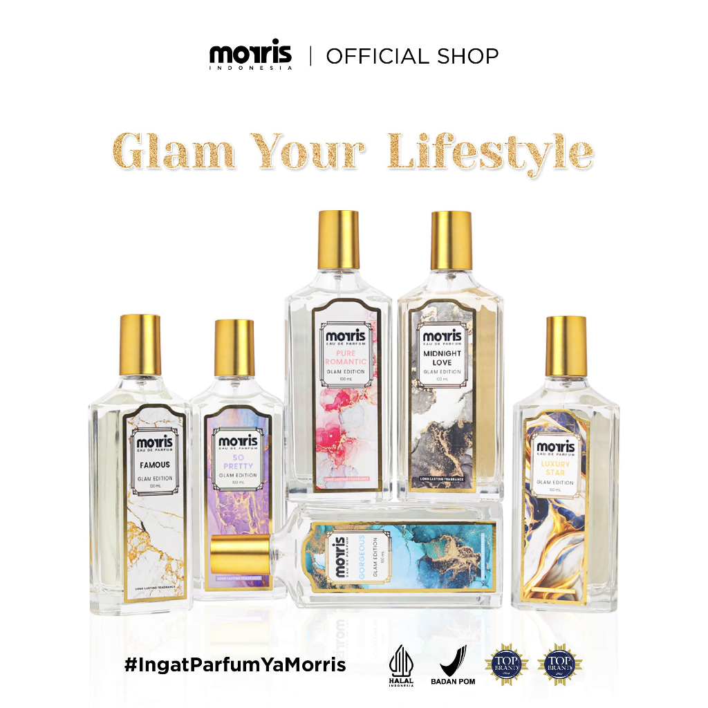 Jual Morris EDP Glam Edition 100ml Parfum Wanita Shopee Indonesia