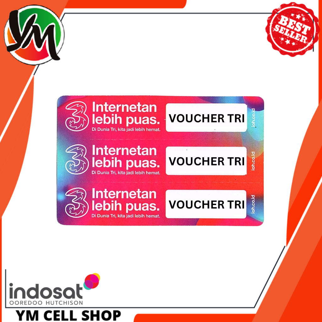 Jual Voucher Kuota Tri Happy Gb Hari Voucher Data Shopee Indonesia