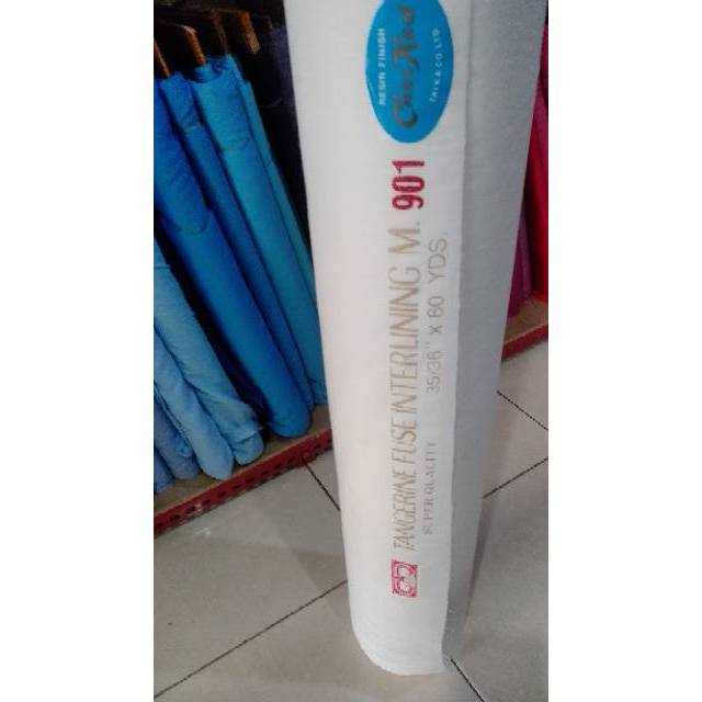 Jual Roll Staflex M901 Tangerine Staplek M 901 Fusible Interlining Kain