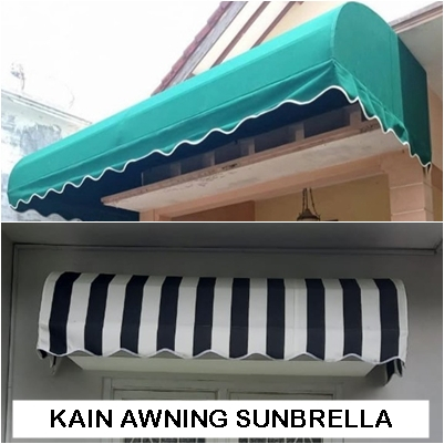 Jual Kanopi Awning Kain Sunbrella Custom Ukuran Dan Warna Harga