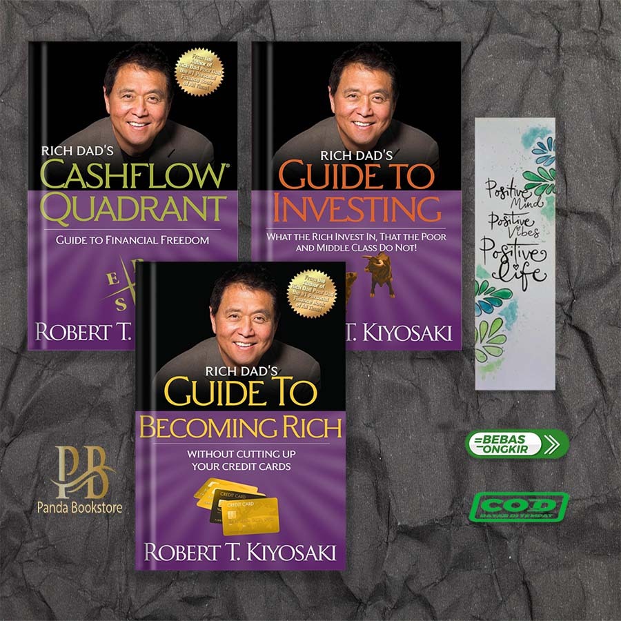 Jual Rich Dad Poor Dad 14 Books By Robert T Kiyosaki English