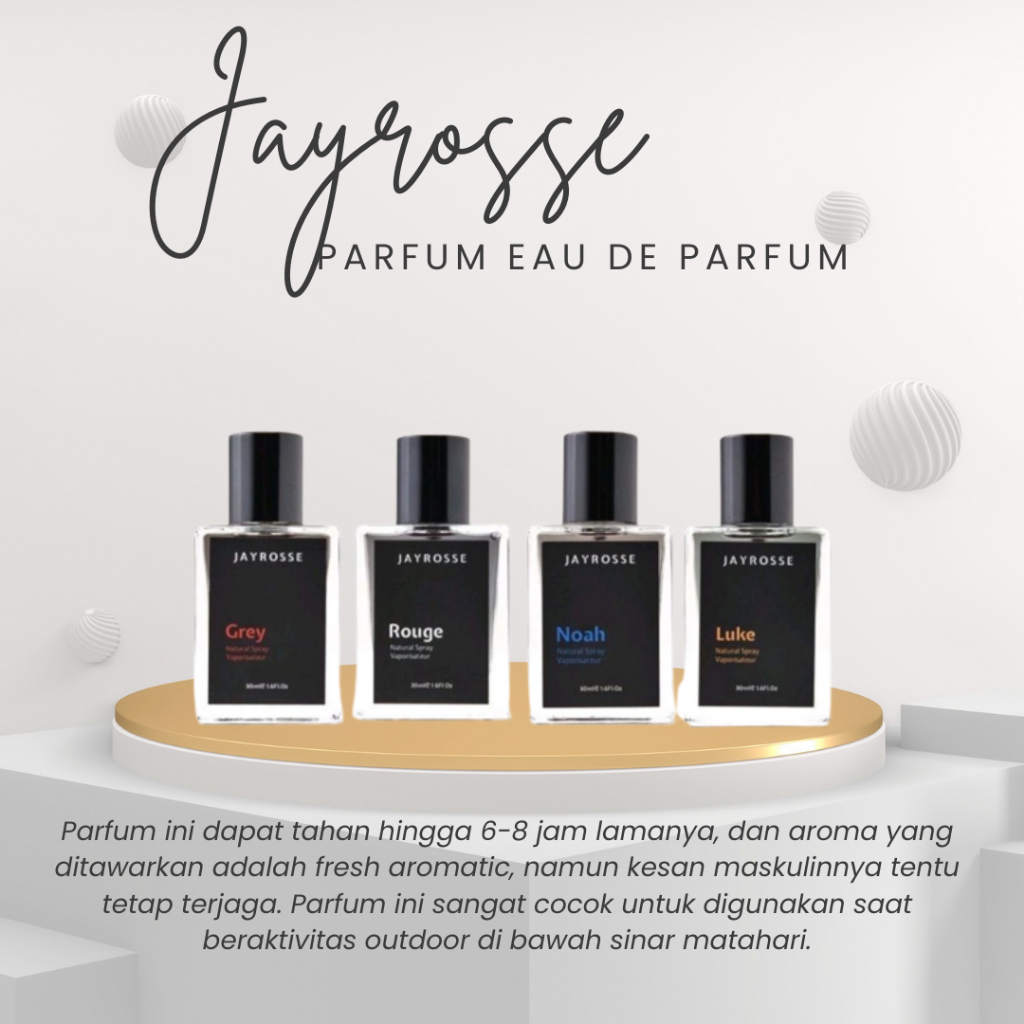 Jual Gratis Omngkir Parfum Jayrosse Parfum Pria Ml Best Seller