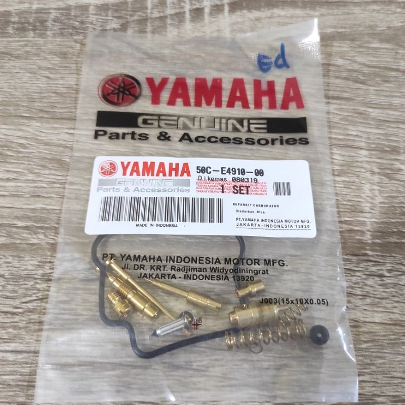 Jual Repair Kit Karburator Yamaha Jupiter Mx New Kode Part Oc