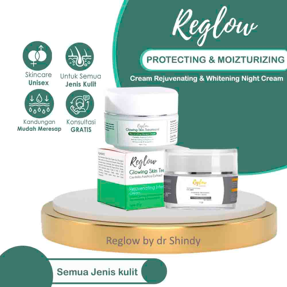 Jual PROMO 3 3 Reglow Skincare Protecting Moizturing Cream