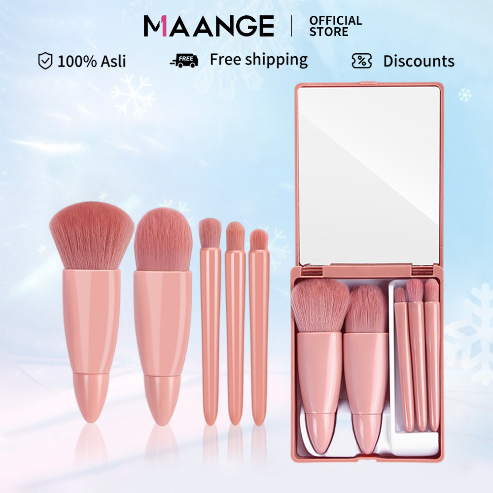 Jual Maange Make Up Brush Set Pcs Brush Powder Foundation Beauty Tools