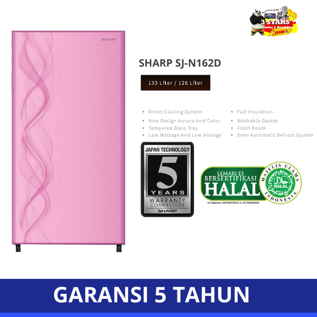 Jual Kulkas Pintu Sharp Sj N D Lemari Es Sjn D Sj N D Ab Ap