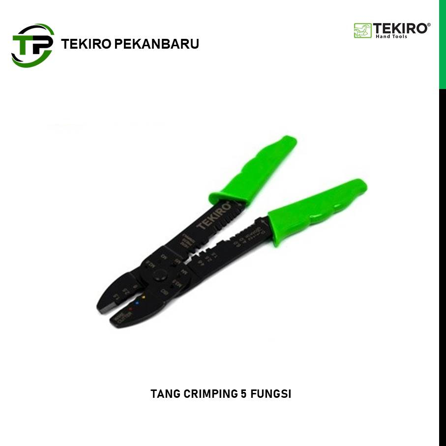 Jual Tang Crimping Skun Lima Fungsi Tekiro Shopee Indonesia