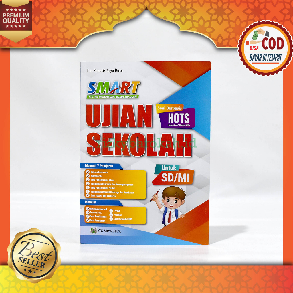 Jual Buku Smart Solusi Menghadapi Ujian Sekolah Untuk Kelas Vi Enam