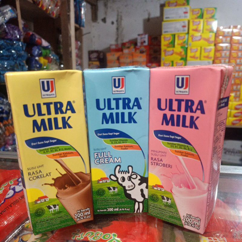 Jual Ultra Milk Susu Sapi Segar Ml Shopee Indonesia