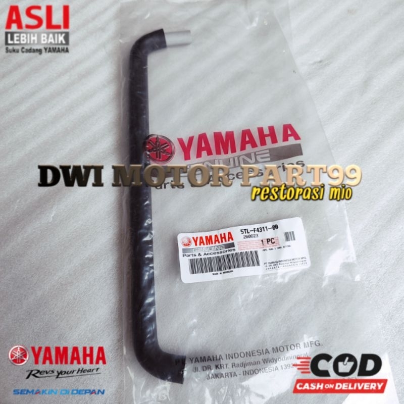 Jual PIPE 1 SELANG BENSIN KHUSUS MIO SPORTY SMILE 5TL F4311 ORIGINAL