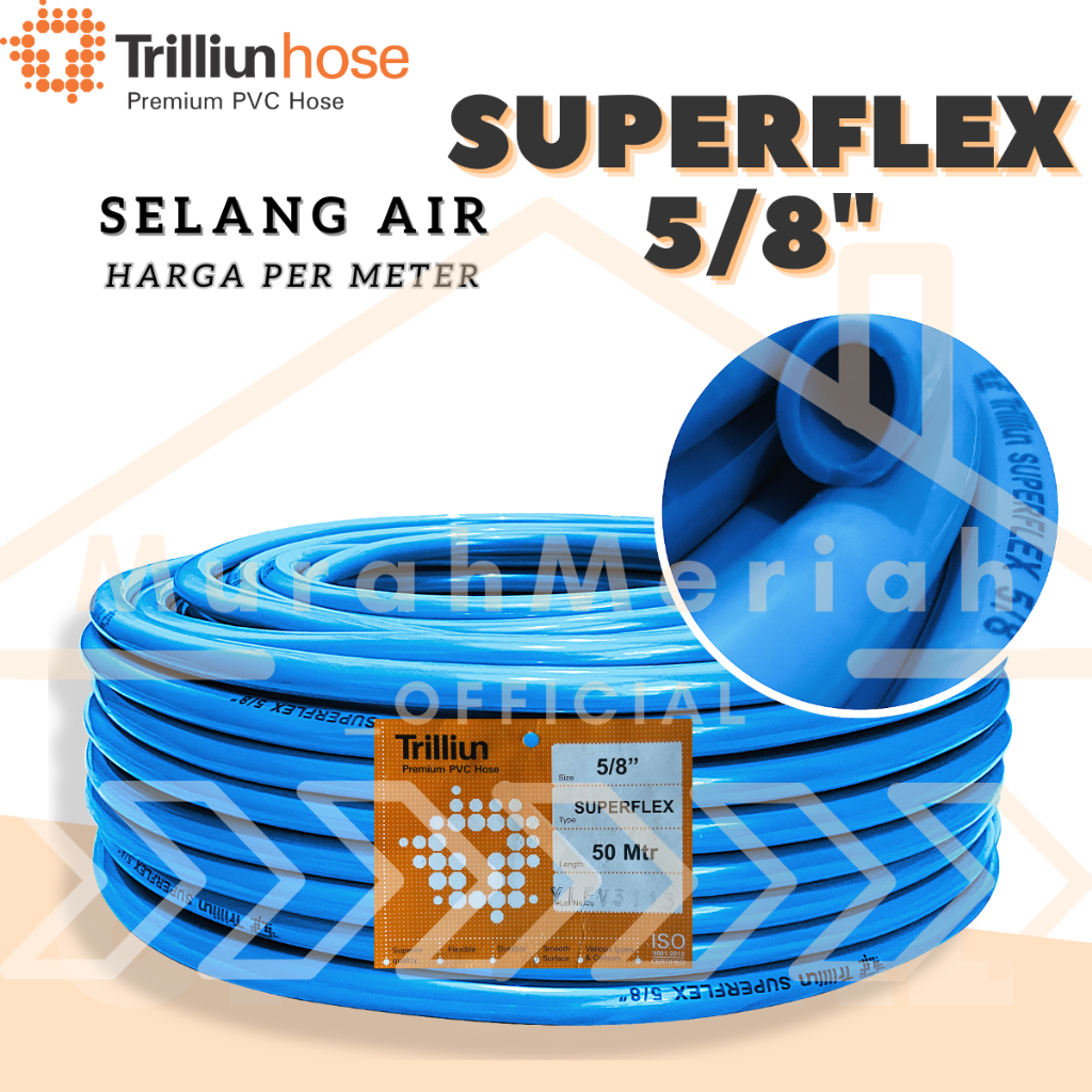 Jual Selang Air Trilliun Superflex Uk Inch Tebal Dan Elastis