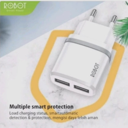 Jual Charger Robot Rt K Model Usb Fast Charging Stabil Shopee