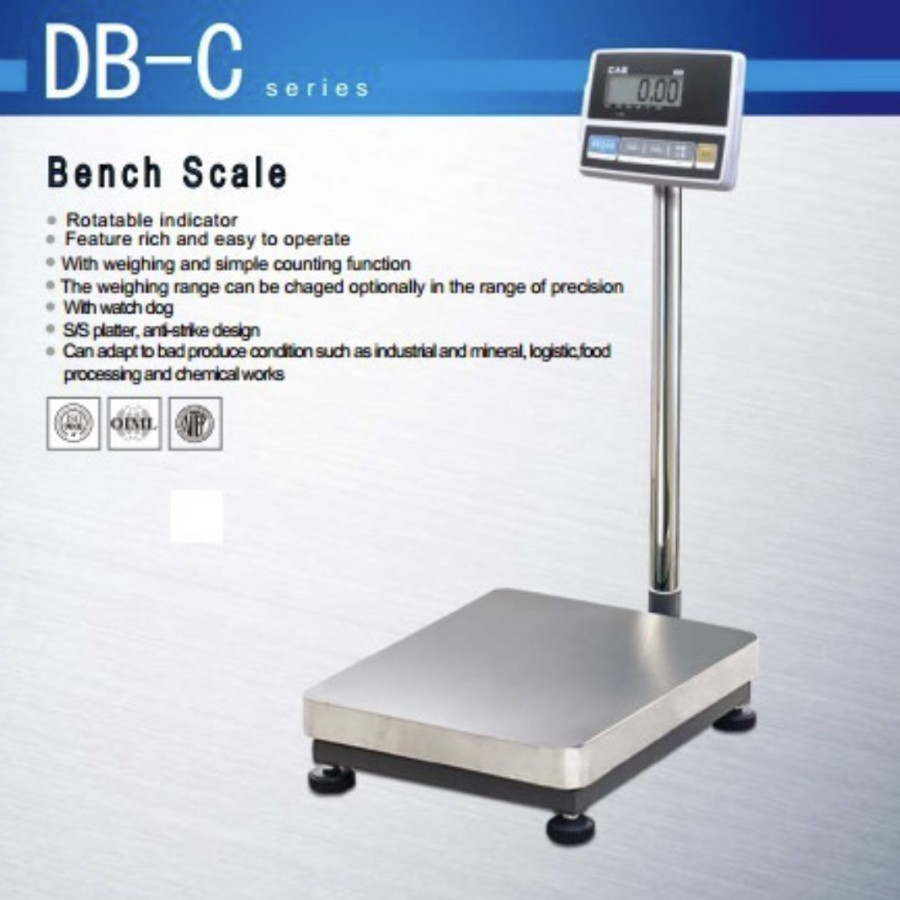 Jual Timbangan Lantai Digital CAS DB C 100 Kg 150 Kg 200 Kg CAS DBC