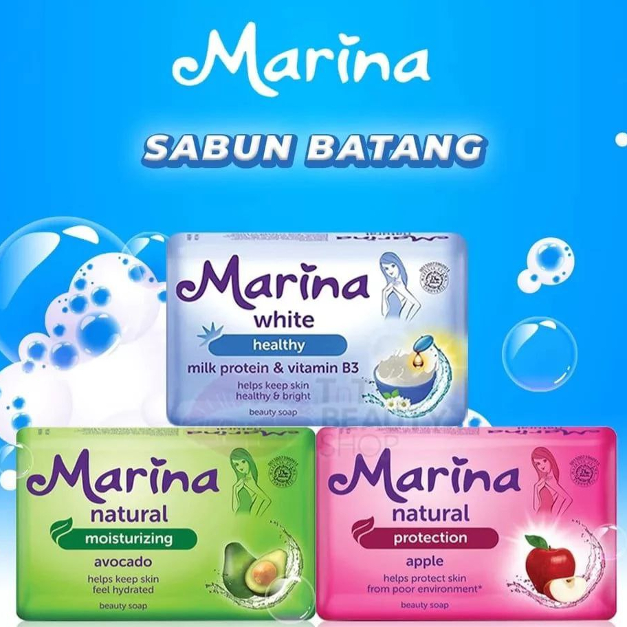 Jual Marina Soap Bar Gr Sabun Batang Sabun Mandi Natural Protect