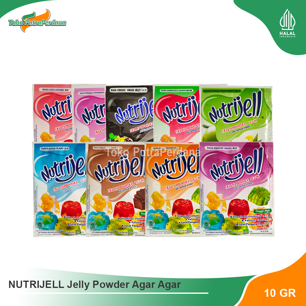 Jual Nutrijell Jelly Powder Agar Agar Gr Kecil Shopee Indonesia