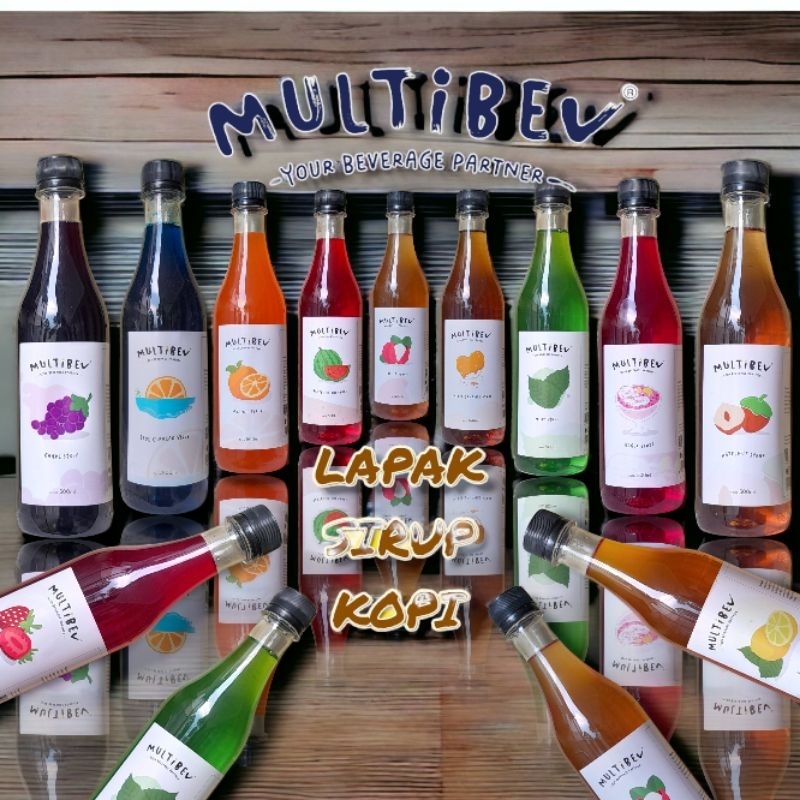 Jual Multibev Syrup Multibev All Varian Ml Multibev Syrup