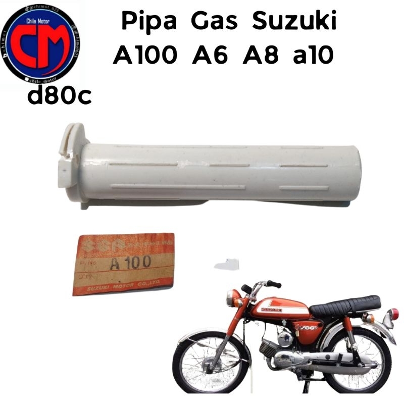 Jual Pipa Gas Selongsong Gas Suzuki A100 A 100 Nos D150b Shopee Indonesia