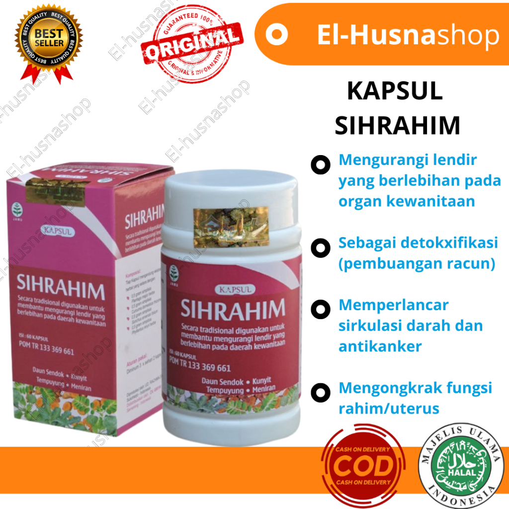 Jual Sihrahim Griya Herba Obat Herbal Pembersih Rahim Dan Mengurangi