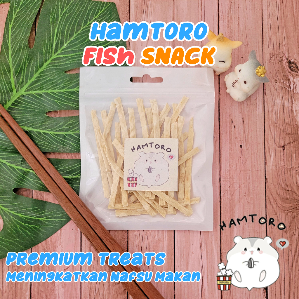 Jual Fish Snack 30 40pcs Snack Hamster Snek Ikan Makanan Sugar Glider