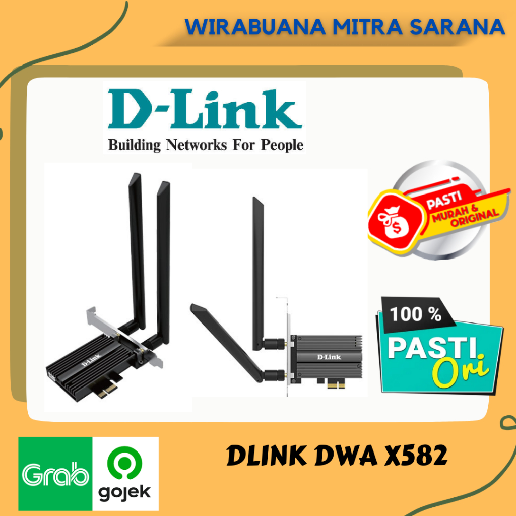 Jual Dlink Dwa X E Ax Pci E Wireless Adapter Dengan Bluetooth