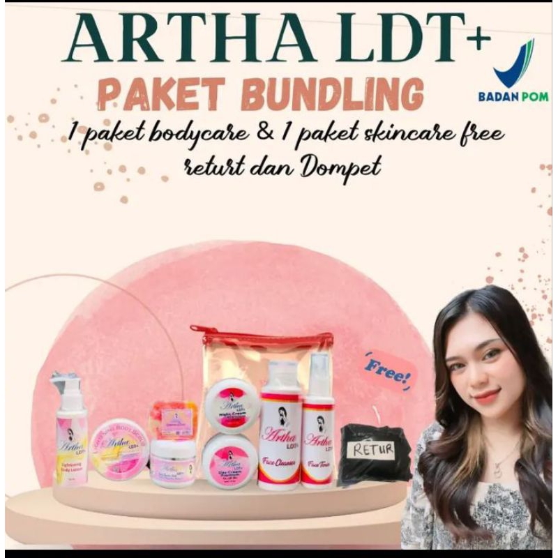 Jual Paket Bundling Artha Ldt Skincare Body Care Shopee Indonesia