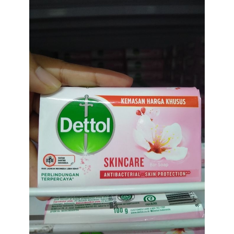 Jual Dettol Sabun Batang Gram Skincare Shopee Indonesia