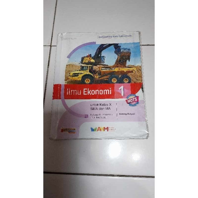 Jual Buku Bekas Layak Dipakai Ilmu Ekonomi Kelas X 10 SMA MA Kurikulum