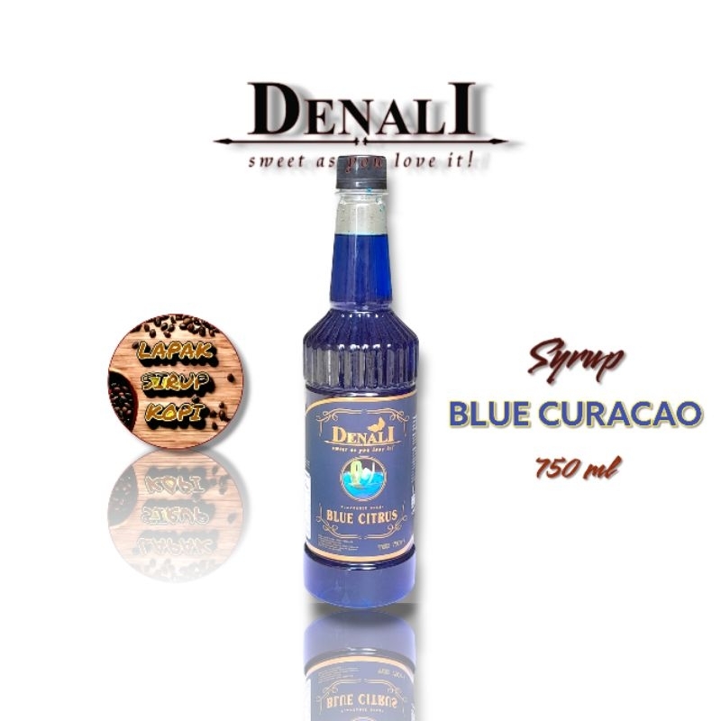 Jual Denali Blue Citrus Denali Ml Sirup Minuman Rasa Blue