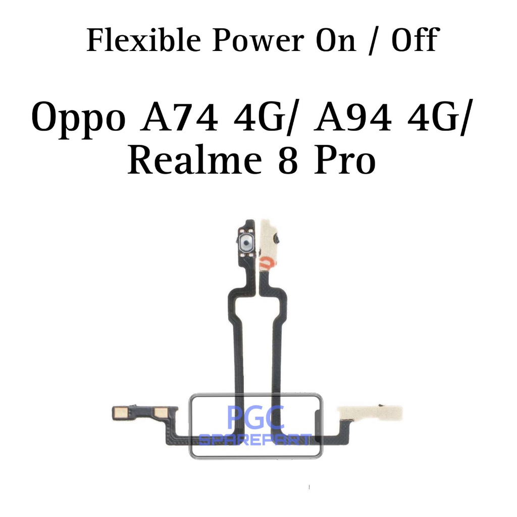 Jual Flexible Connector Power On Off Oppo A74 4G A94 Realme 8 Pro