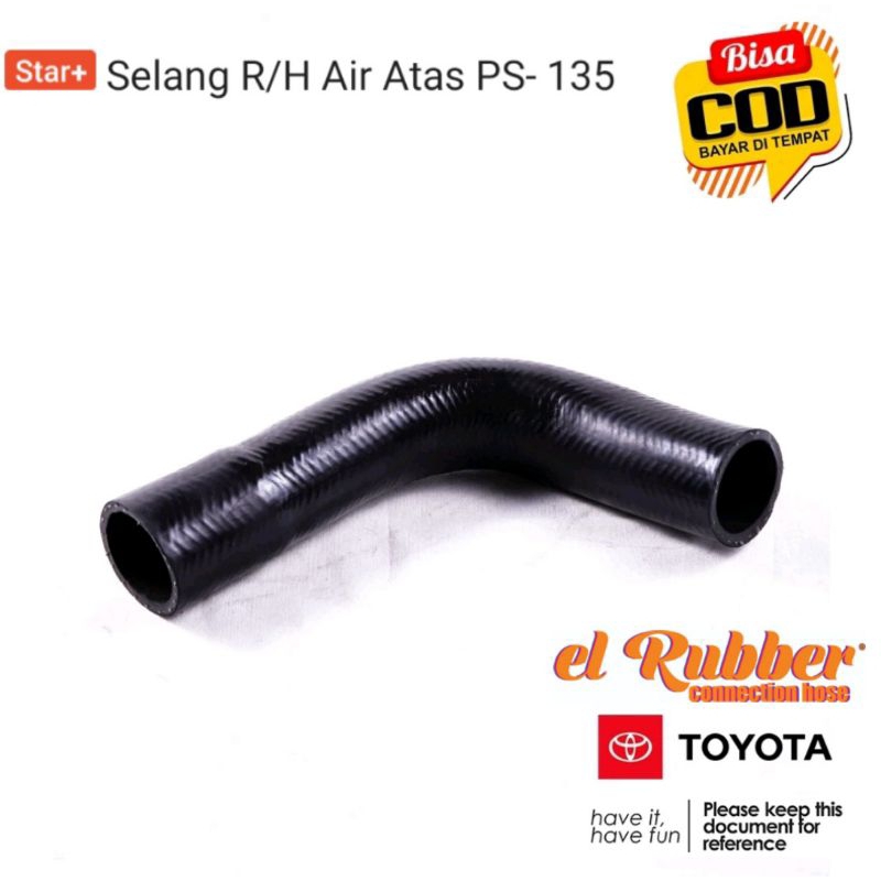 Jual SELANG RADIATOR HOSE TOYOTA PS 135 ATAS BAWAH Shopee Indonesia