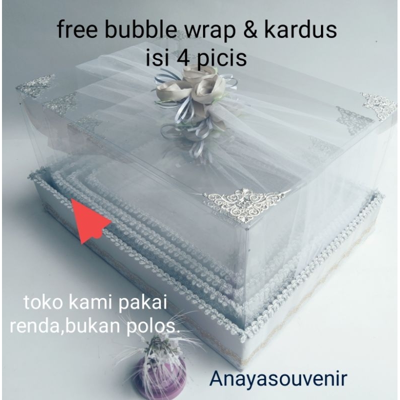 Jual Kotak Hantaran Versi Premium Full Sett Isi Box Termasuk Mika