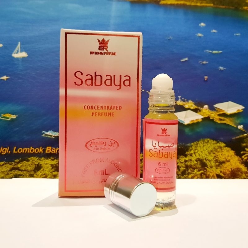 Jual SABAYA Parfum Bin Rohim Kemasan 6ml Minyak Wangi Roll On Non