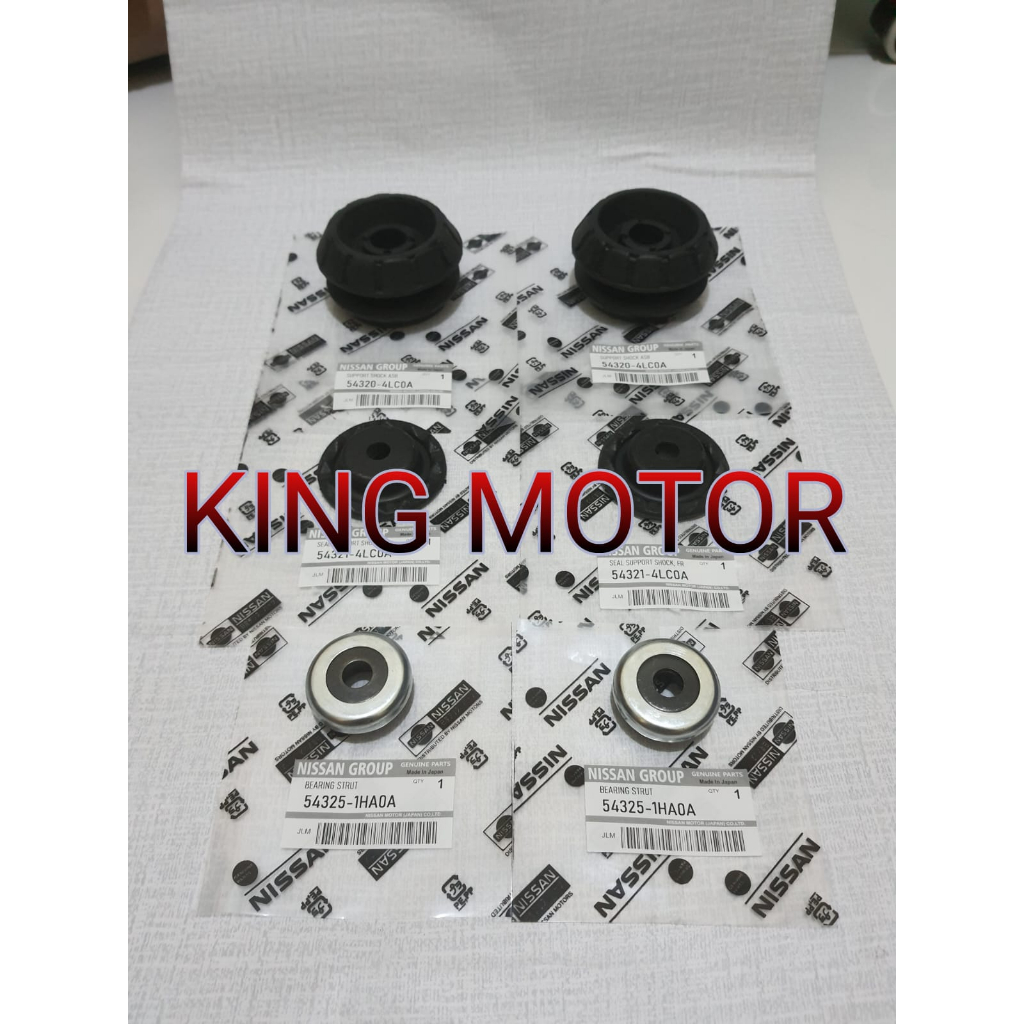 Jual Karet Support Shock Set Tatakan Bearing Support March Datsun Go