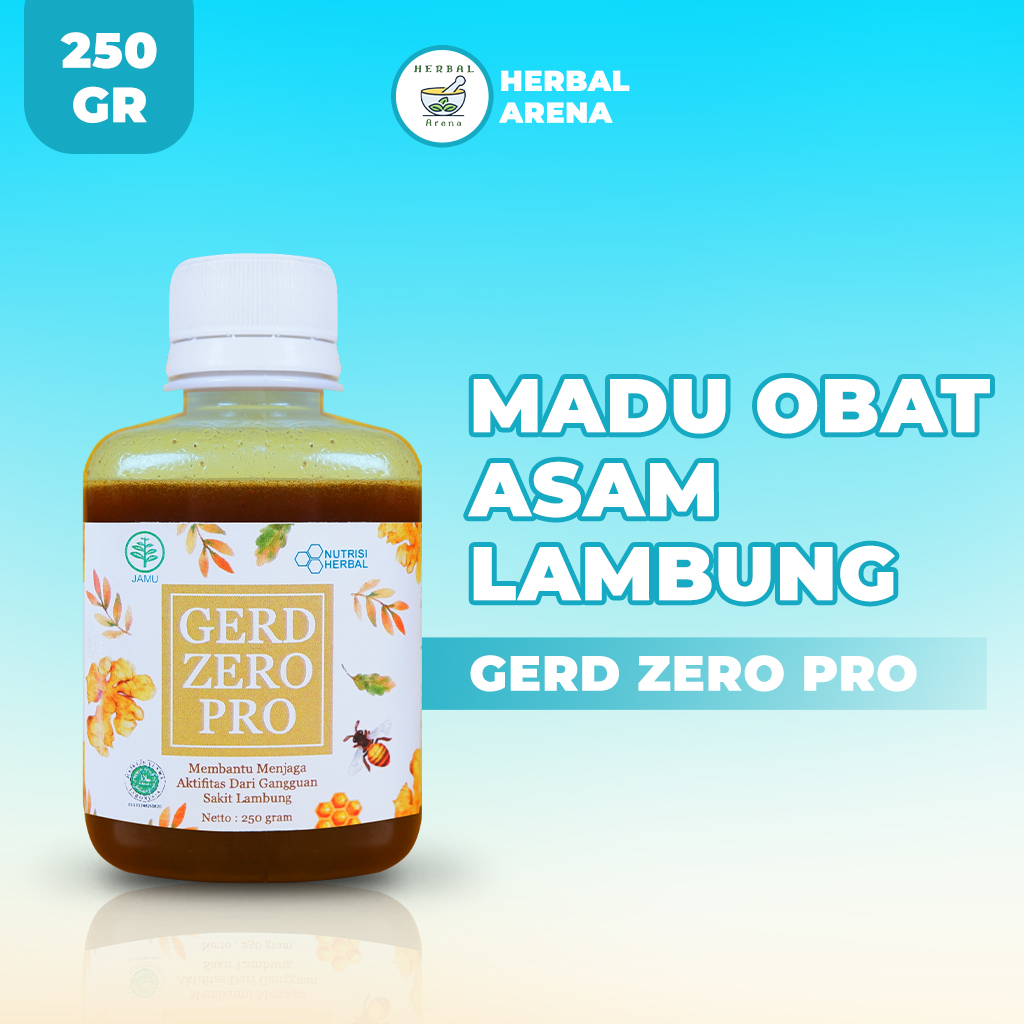 Jual Herbal Dari Madu Gerd Zero Pro Untuk Membantu Sakit Asam Lambung