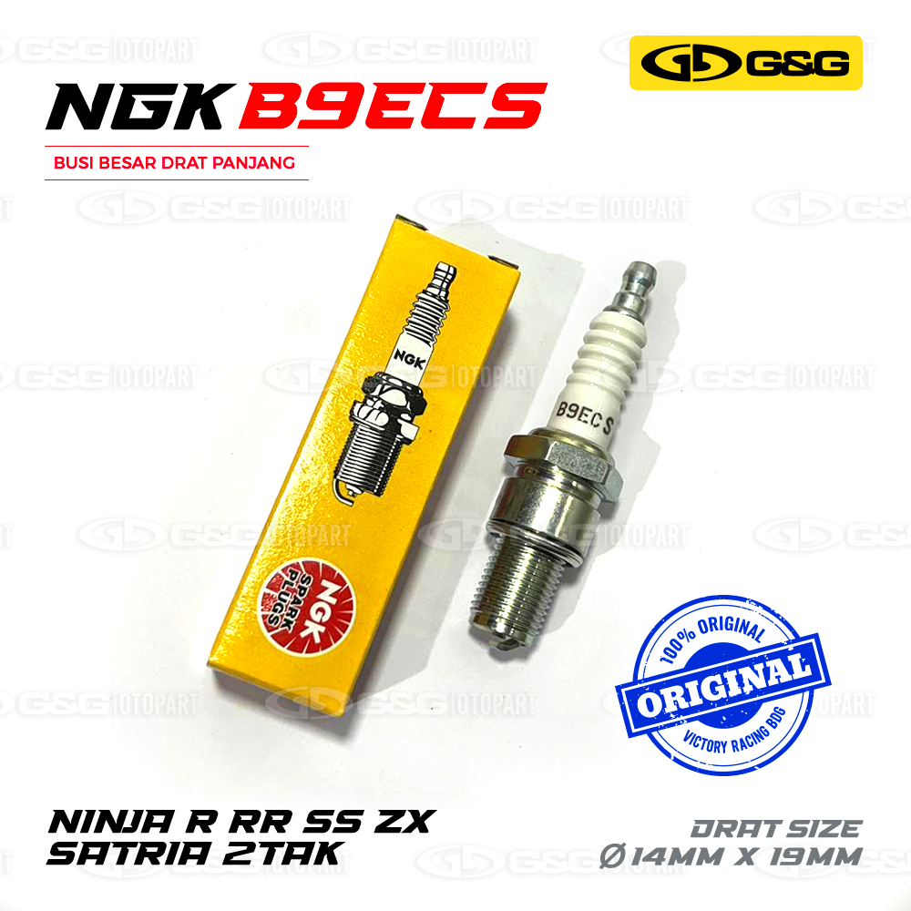 Jual Busi Ngk B9ECS Busi Ninja 2Tak Satria FU NSR RGR Original Shopee