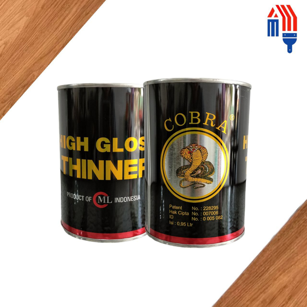 Jual THINNER COBRA HITAM HG 1 LITER Shopee Indonesia