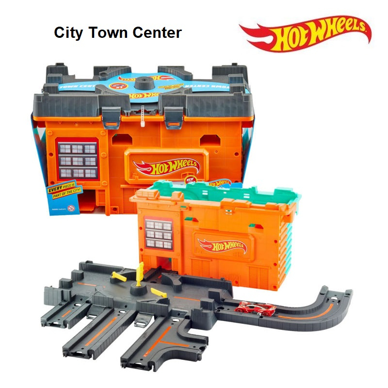 Jual Mattel Hotwheels City Town Center Playset GKT86 Hot Wheels Track