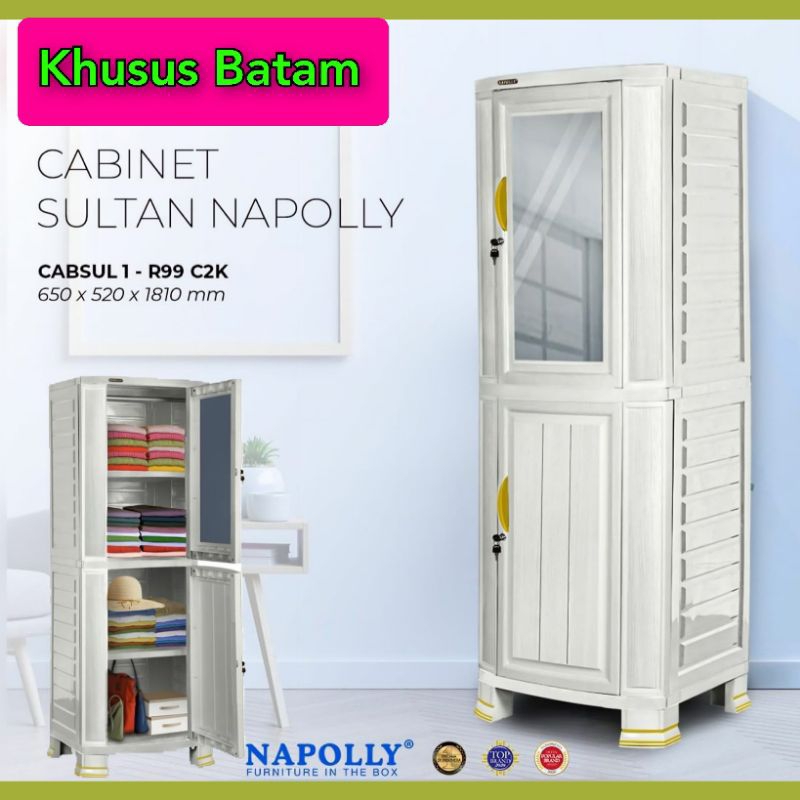 Jual Lemari Cabinet Sultan Napolly Cabsul R C K Lemari Rak